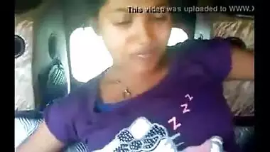 Mallu college girl having sex in an auto