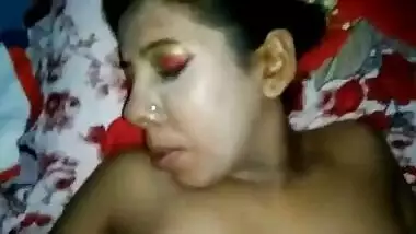 Girl enjoys XXX sex with ex-boyfriend's Desi stepfather who makes video