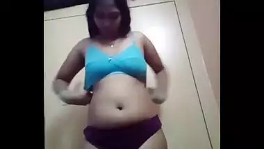 Sexy Telugu Bhabhi Stripping Her Clothes