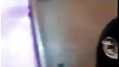 Lonely Indian housewife video call sex with her lover