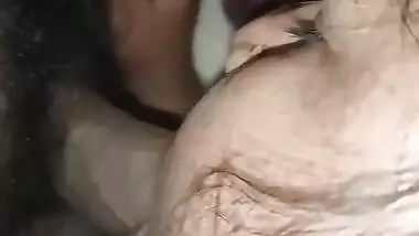 Desi chubby housewife sucking her pervert husband’s dick