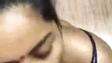 Bhabhi sensual blowjob and foreplay with ex-lover in his room