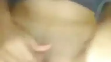 Really hot Indian girl masterbate while she had sex POV