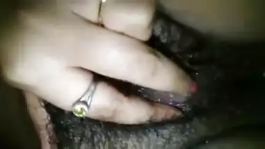 Indian girl recording for her boy friend