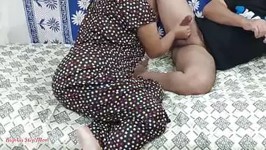 Hot indian couple enjoy Their first night sex in bride Makeup