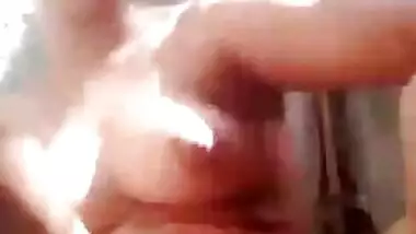 Beautiful Indian village girl pussy fingering selfie video