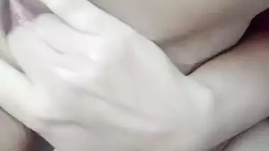 Indian girl nude fingering horny wet pussy