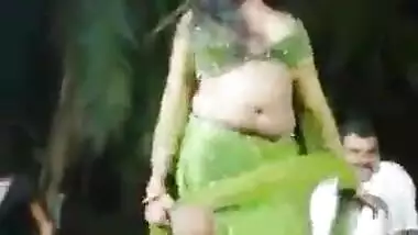 Sexy Hijra Stripping On Stage During Record Dance Night