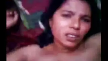 Desi big boobs Andhra aunty getting fucked hard by lover