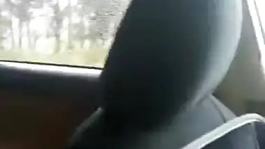 Cute girl fucking in car