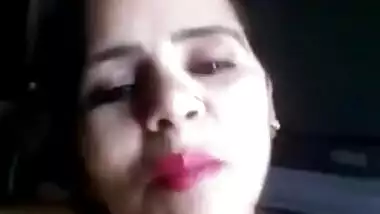 Beautiful wife fingering pussy selfie video capture
