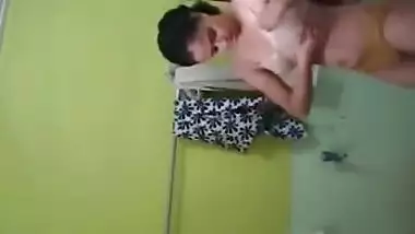 Self Recorded Bathing Video - Indian Nude Bath