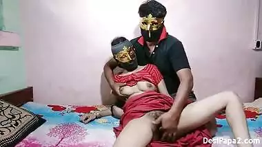 Desi mother-in-law sex with son-in-law In front...