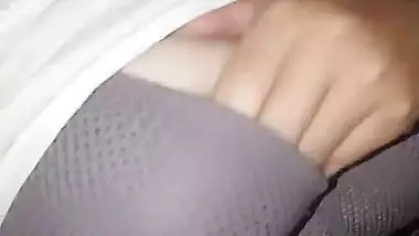 Desi hot hijab girl boobs showing and fucking part 12