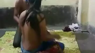 Desi couple romance in room