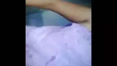 sexy indian GF bathing bf captured 