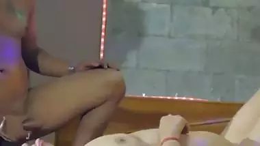 Tamil sex video of a big boob milf sucking a dick