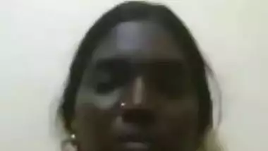 Desi Tamil aunty video call with husband