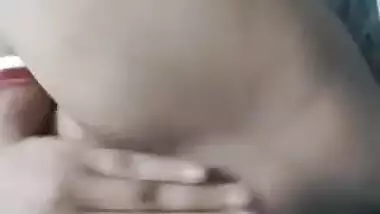 Unsatisfied Bengali booby Boudi nude selfie MMS