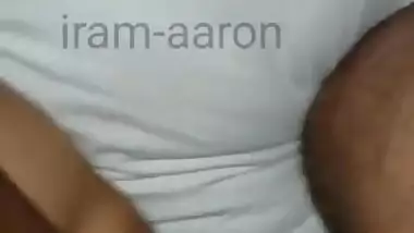 Aaron seduce and fuck desi whore iram front of her hubby