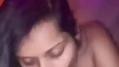 Indian College Girl Sucking Dick After The Club