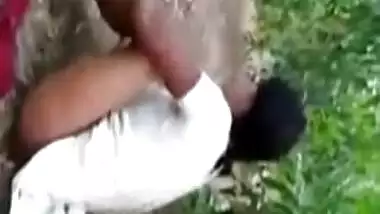 Two local boys fucking beauty village girl outdoor In bushes. Desi XXX mms