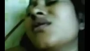 Tamil amateur girlfriend moans in pleasure while fucking