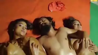 Desi Indian In Wrestling Threesome