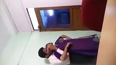Tamil Office With Glory Hole