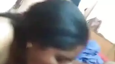 Desi Aunty Giving Blowjob to Hubby