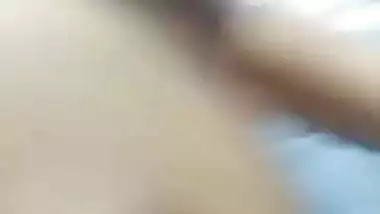 Desi aunty selfie video show big boob and pussy