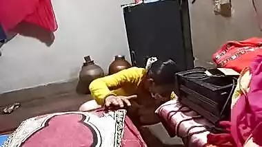 Malik enjoying with maid showing her ass