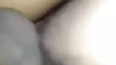 Cute Indian girl blowjob and quick doggy sex