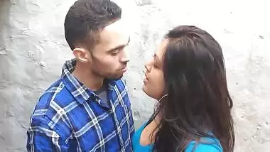 British Indian Couple Kissing - Movies....