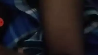 Desi Tamil Couple On Video call Boob Sucking and Pussy fingering