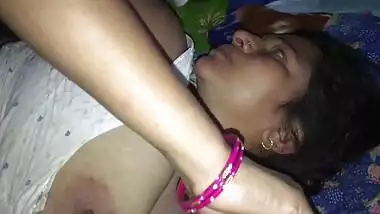 Indian mature Bhabhi blowjob sex with her husbandâ€™s brother