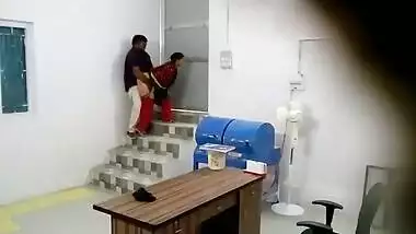 Indian Manager fucks her desi employee in the basement P1