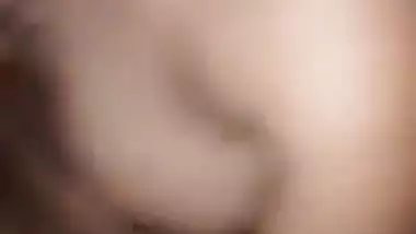 Horny big boob girl sucking dick like a pro