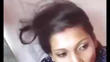 Desi Girl Giving Blowjob and Hard Fucking In Different Positions