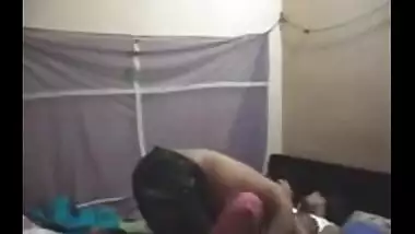 Indian porn tube of sexy figure hostel girl fucked by senior student