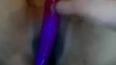 Unsatisfied Desi Wife Using Vibrator While Getting Fucked
