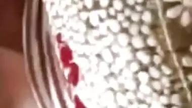 Punjabi girl shakes her huge Desi breasts during XXX video call