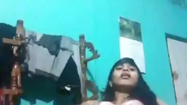 Bengali girl fingering & eating her own cum 2