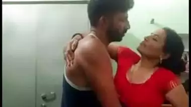 Desi Couple Standing Fuck