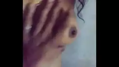 Sexy ranchi girl stripping and flaunting boobs