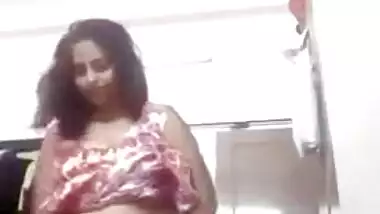 Chubby Indian Stripping Desi Selfie