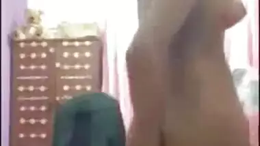 Hot Telugu Teen Exposing Hairy Pussy