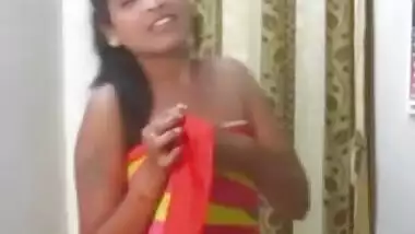 big tits indian babe in shower