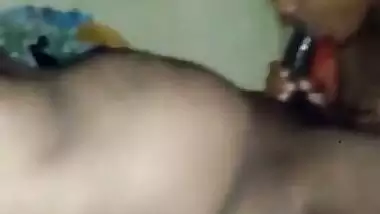 Mallu randi swallows dick and balls in Kerala sex video
