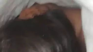 Slut babe sucks her sleeping BF’s dick in Indian blowjob porn